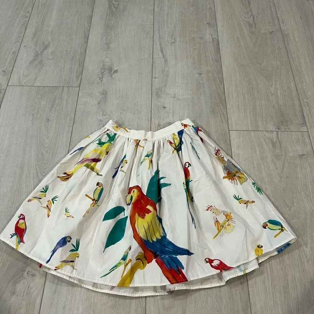 G. Kero Limited Edition Parrot Mini Skirt size xs